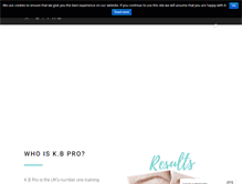 Tablet Screenshot of kbpro.com